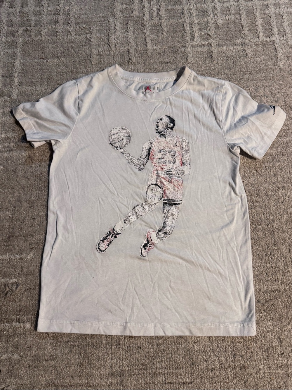 Air Jordan Kids Basketball Graphic Tee - size 10/12